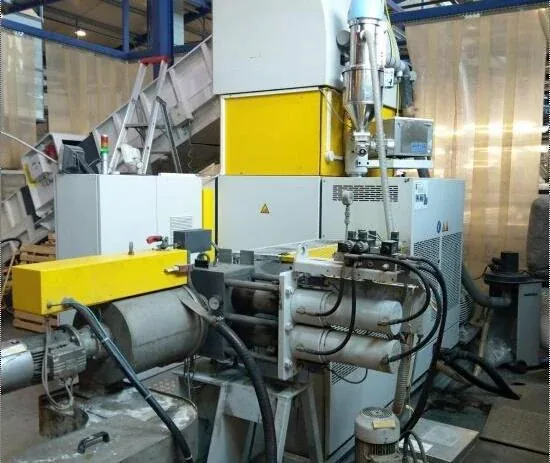 In-house recycling equipment