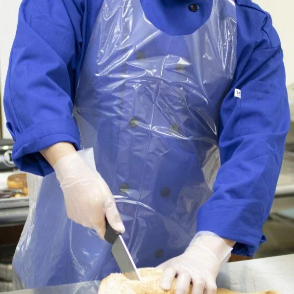 Clear LDPE apron